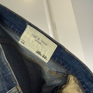 Rag & Bone Men's Dark Blue Slim Jeans